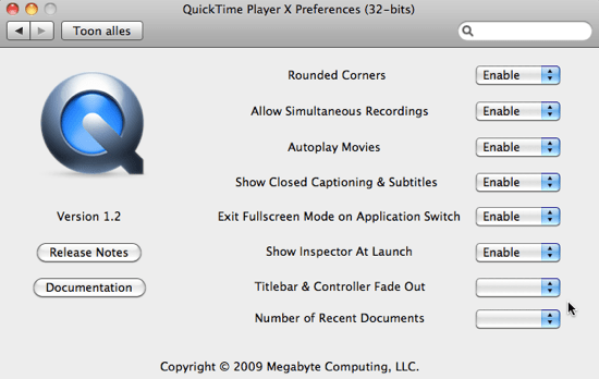 quicktime player version 10 download for mac